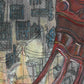 Surrealist Art print, London City Architecture, Home Decor, The Architectural performance of the afterlife
