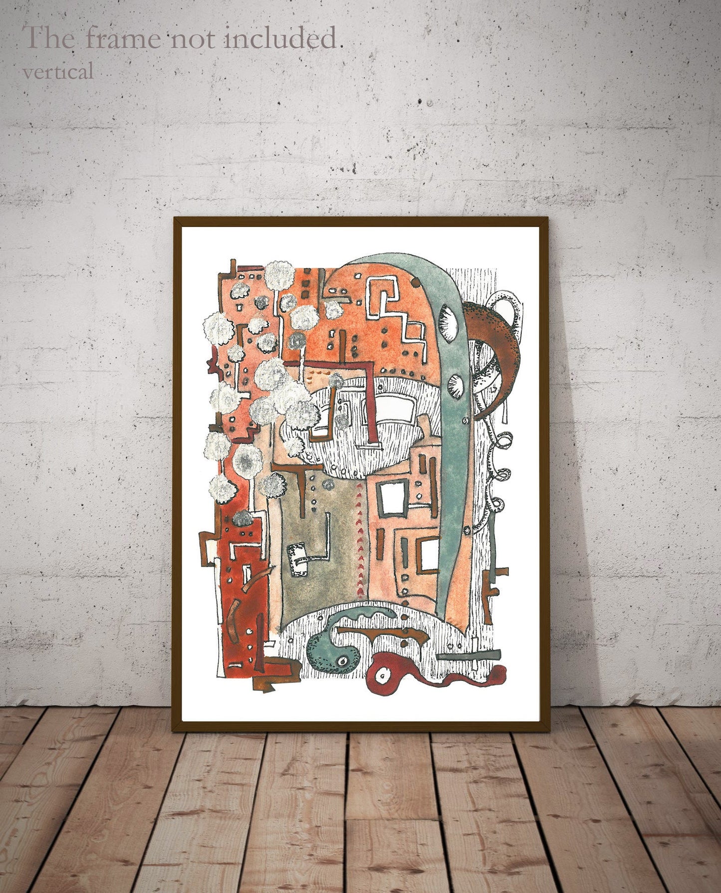 Beautiful Chaos Art Print, Surrealism Art Print, Wall Decor,  Limited Edition, Perfect Christmas Gift